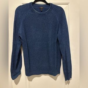 Gently worn indigo sweater